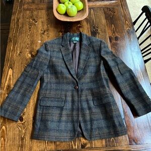 Ralph Lauren Brown Wool Blazer